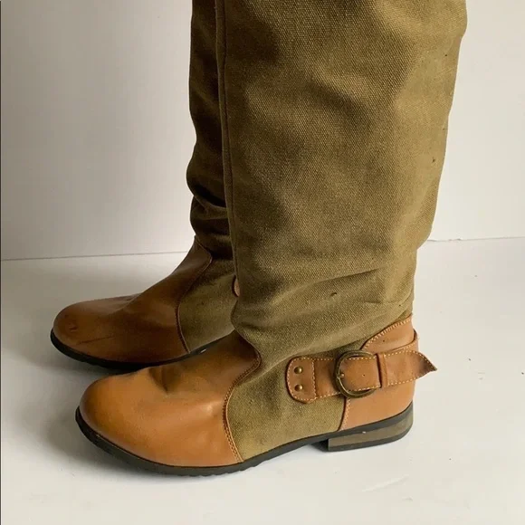 Rue 21 Amira brown boots shoes M 7/8 - Picture 3 of 12